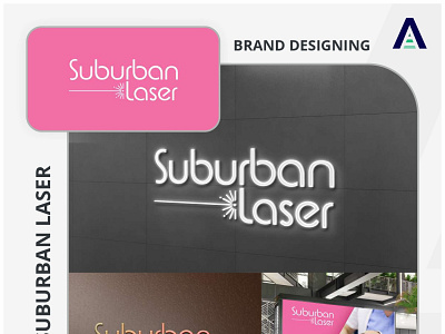 Logo Design for Suburban Laser