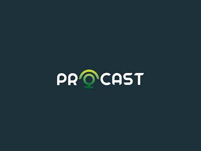 Procast Logo branding design graphic design logo