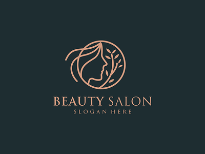 hair beauty salon logo
