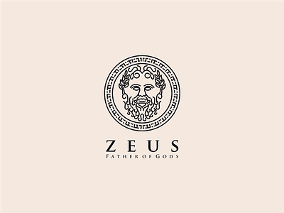 Zeus Father of Gods Logo art branding design esport father fatherofgods graphic design illustration illustrator lineart logo neatlineart ui vector zeus zeus father of gods logo zues