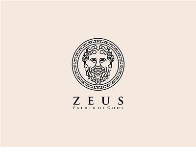 Zeus Father of Gods Logo