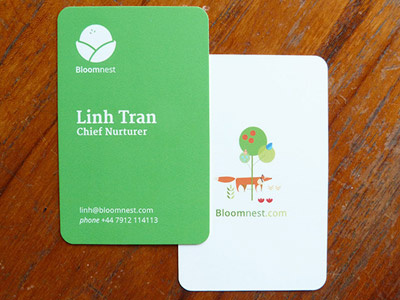 Bloomnest Business Cards