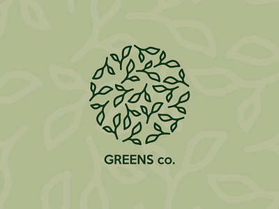 GREENS co. / logo