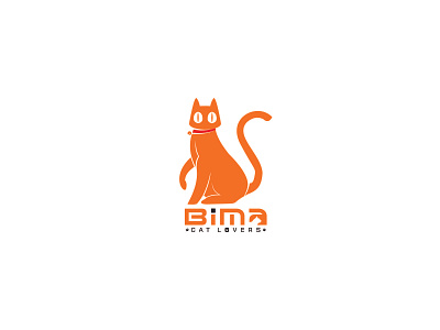 Logo Bima Cat Lovers branding design graphic design illustration logo mascot vector