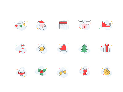 Christmas icons