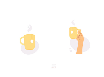 Tea icons graphic design illustration vector illusration