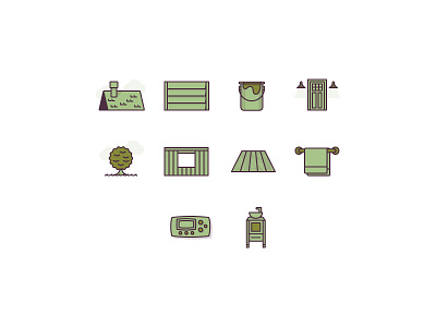 Home Harvest Icons