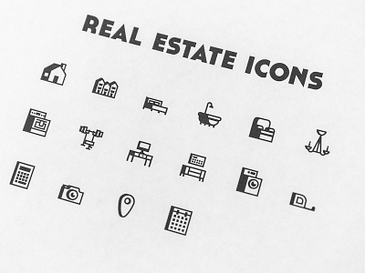 Real Estate Icons