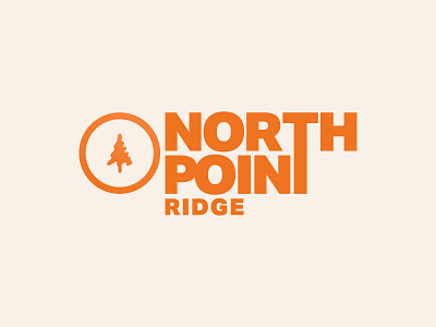 North Point Ridge - Logo logo pine ridge tree