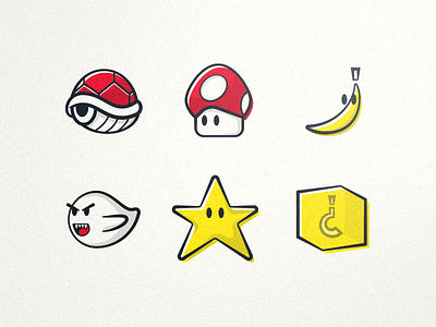 Mario Kart Icons