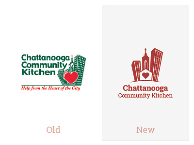 Make A Mark - Community Kitchen buildings chattanooga community kitchen downtown heart logo make a mark urban