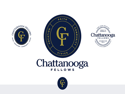 Chattanooga Fellows Seal badge chattanooga fellows monogram seal