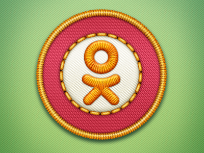 Embroidered badge achievement badge embroidery medal pattern sign stitch texture