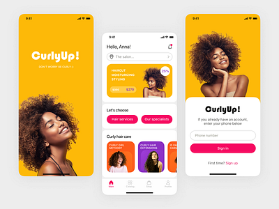 Curly Girls Salon App