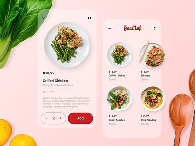 Food Delivery Mobile App UI