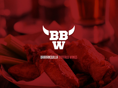 BBW Logo branding food logo red