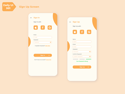 Daily UI 001