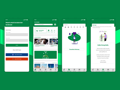 Zakat Online Mobile App design graphic design mobile app online zakat ui ui ux zakat zakat online