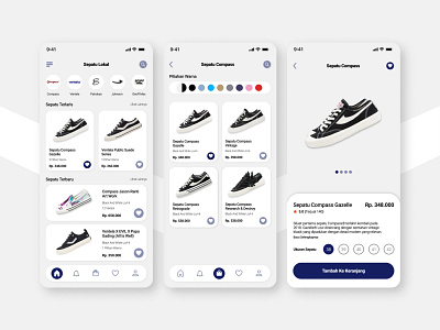 Shoes App - Aplikasi Sepatu Lokal