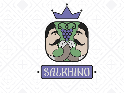 Salkhino - სალხინო branding design icon logo vector wine