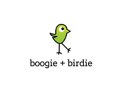 birdie + boogie bird branding children home illustration kids logo ottawa slab serif