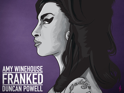 Amy Winehouse X Ego Thieves Franked amy winehouse ego by design illustration jc adams jenai