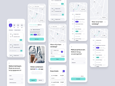 Hoppin transportation app