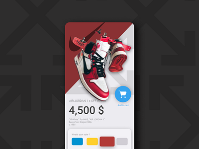 Hi-End Shoe Shop app branding design ui ux