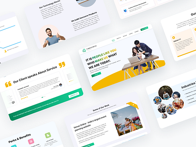 Website Design: Landing Page agency design branding design figma home home page home screen illustration landing page landing screen logo tech technology testimonial testimonials ui ux webdedsign