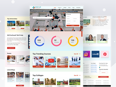 Education - Landing Page