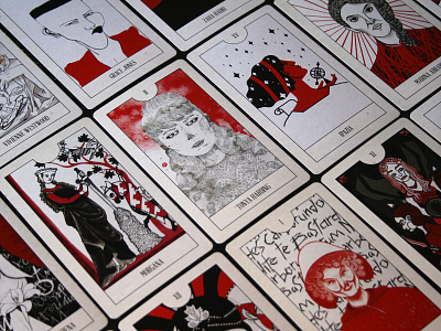 Morgana Tarot Card chiara tagliaferri illustration michela murgia morgana tarot card