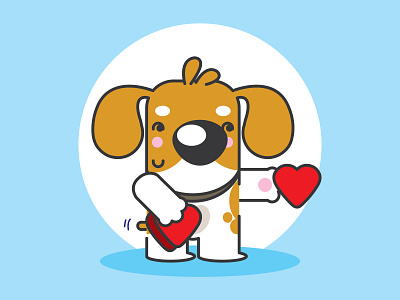 Mascotes PA character dog illustration mascot mascote personagem