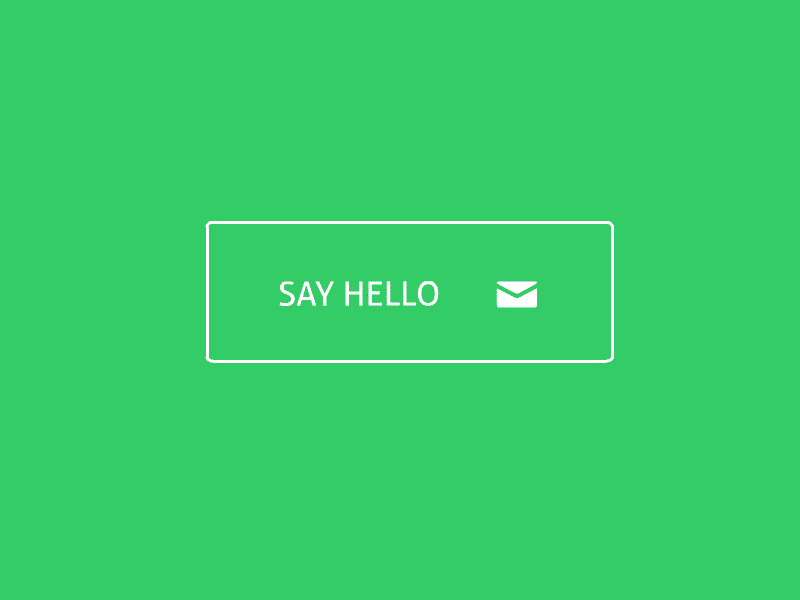 Interactive Mail Button animation button clean design gif green icon interactive letter mail type web