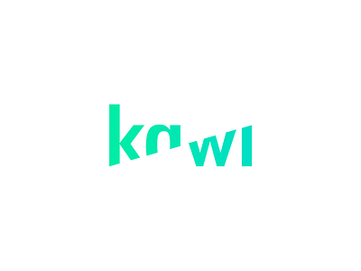 Kawi / Logo branding clean design green kawi logo logotype mark nickname