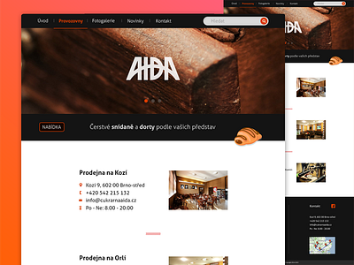 Aida / Web Design