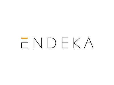 Endeka - Logo Animation animation brand branding clean design flat graphic logo mark motion typography vector
