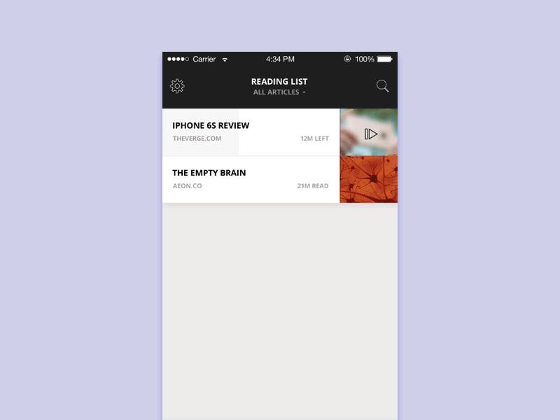 Comfortable Navigation Bar navbar navigation comfortable ios ui ux