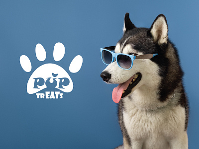 Pup Treats - Innovative pet products branding design graphic design illustration logo photoshop vector