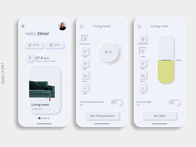 Daily UI - 007 Settings