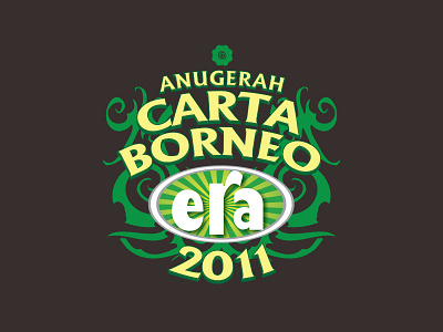 Anugerah Carta Borneo ERA 2011 astro astro radio awards borneo concert era fm logo malaysia music tribal