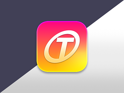 OT App Icon app icon apple icon logo malaysia mobile sketch skeuomorphism