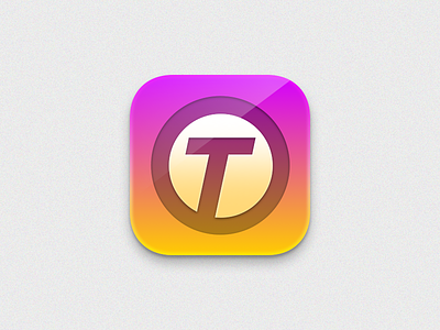 OT App Icon 2 app icon apple icon logo malaysia mobile sketch skeuomorphism