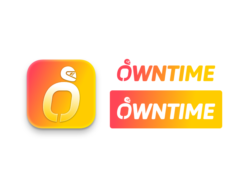 Owntime - Your Delivery Company despatch delivery skeuomorphism sketch mobile malaysia logo apple icon app