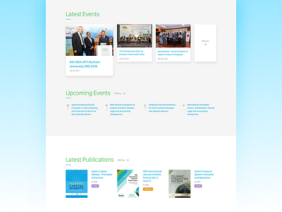 ISRA Redesign academy islamic finance isra landing page malaysia mockup redesign sketch web web design