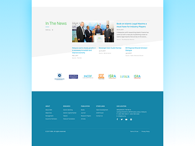 ISRA Redesign academy islamic finance isra landing page malaysia mockup redesign sketch web web design