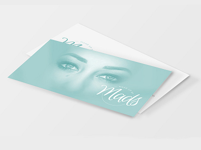 Business Card - Make Up Artist branding business card design simple