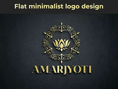 flat Minimalist Logo Design