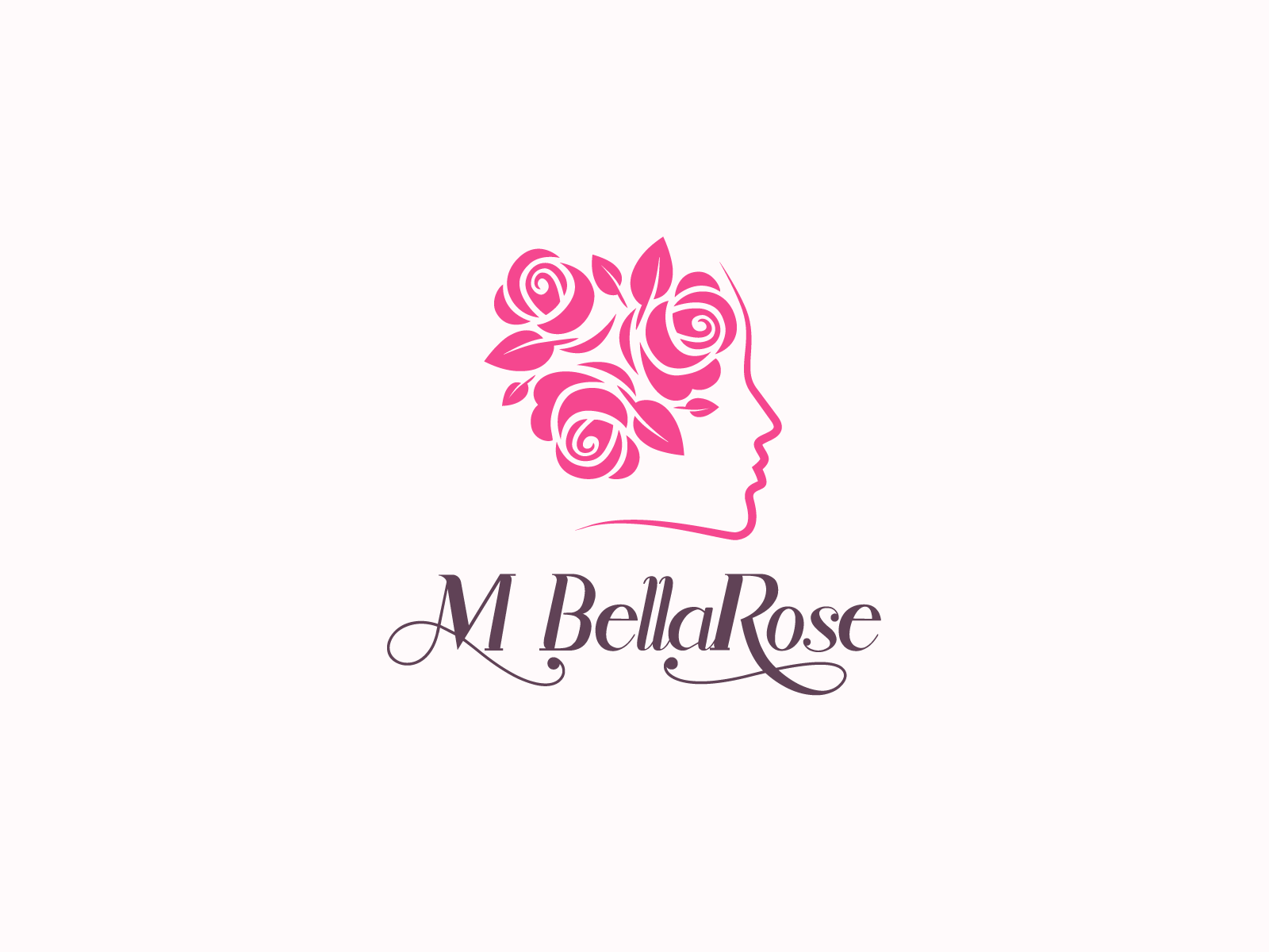 MBellaRose logo by Curvepixel on Dribbble