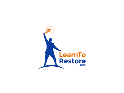 Learn to restore logo brand branding design learn learning logo logodesign minimal restore teaching training