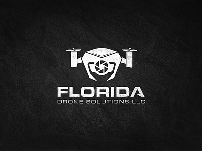 Florida Drone Solutions aesthetic brand branding design drone drone company drone logo drone logo design image logo logodesign minimal photographer photography photography logo pictorial vector